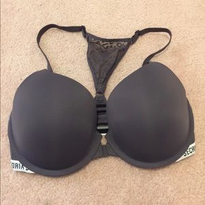 Purple Victoria’s Secret Band Front Close Bra